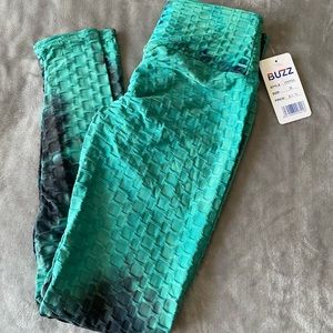 Buzz Tie Dye Honeycomb Leggings